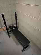Halterbank, stang en schijven- Tectake, Ophalen, Zo goed als nieuw, Borst, Fitnessbank