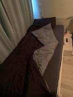 Bed, Ophalen, 100 cm, Eenpersoons, Beige