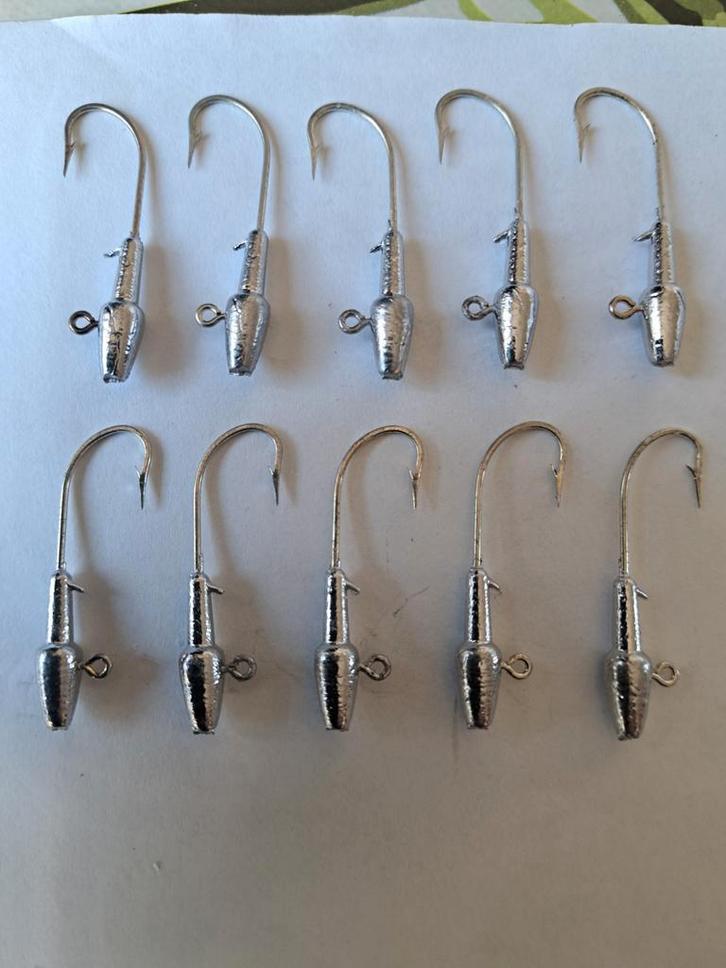 Speciaal voor de verre werpers: Bullet jiggkoppen, Watersport en Boten, Hengelsport | Roofvissen, Nieuw, Ophalen of Verzenden