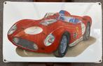 Emaille bord Ferrari 250 Testa Rossa - 33x20cm🏎️, Ophalen