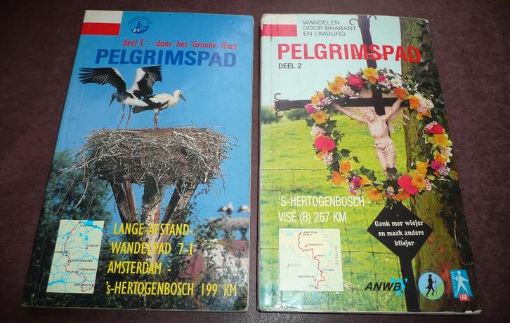 PELGRIMSPAD (deel 1 & 2) ANWB., Boeken, Reisgidsen, Gelezen, Fiets- of Wandelgids, Europa, Overige merken, Ophalen of Verzenden