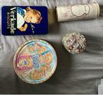 4 blikken, verkade , harrods beren trommel, Verzamelen, Blikken, Ophalen of Verzenden, Zo goed als nieuw, Koek(jes), Verkade