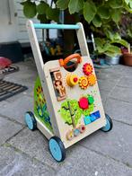 Mooie houten loopwagen!, Kinderen en Baby's, Speelgoed | Houten speelgoed, Ophalen, Zo goed als nieuw, Rij- of Hobbelspeelgoed
