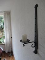 ijzeren wandkandelaar, Ophalen, Gebruikt