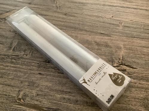 NIEUW led kaarsen parelmoer magic flame 25,5 cm, Huis en Inrichting, Woonaccessoires | Kandelaars en Kaarsen, Nieuw, Minder dan 25 cm