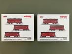 Märklin H0 / 46238 + 46239 = 6 zelflossers Fals 176 (DB AG), Wisselstroom, Treinset, Ophalen of Verzenden, Zo goed als nieuw
