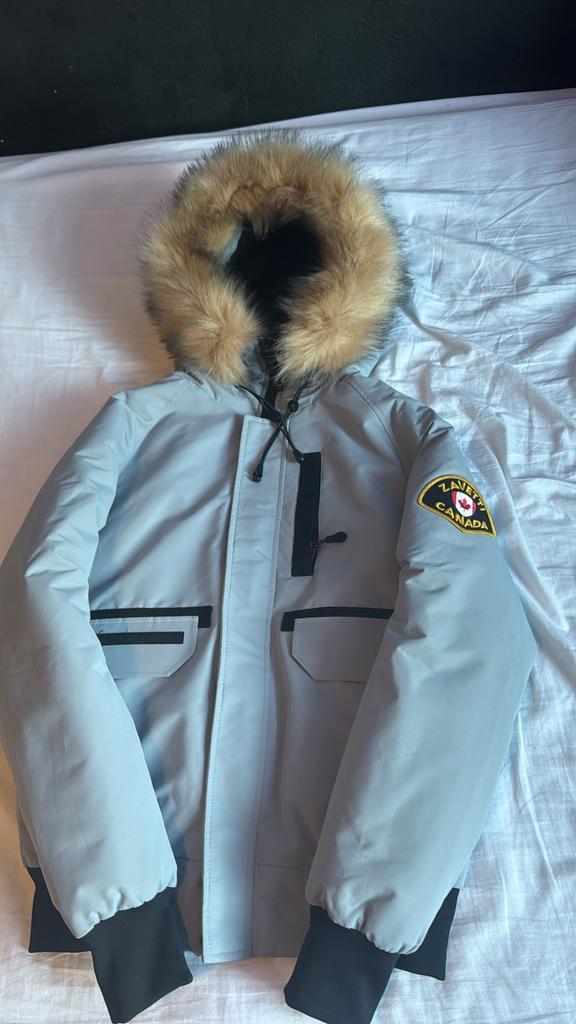 Zavetti Canada jas, Kleding | Heren, Jassen | Winter, Zo goed als nieuw, Grijs, Ophalen