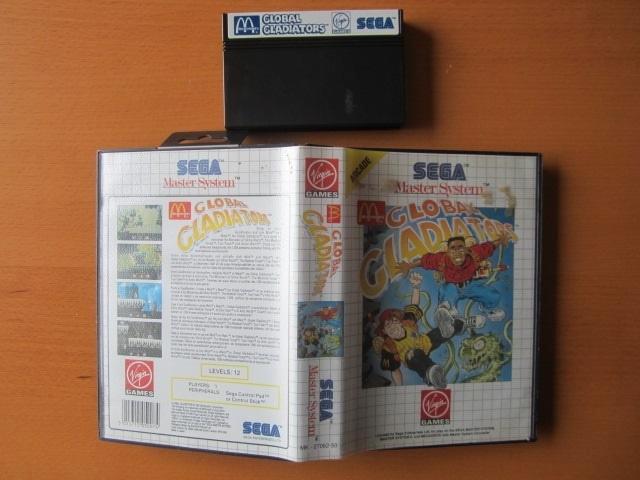 Global Gladiators Sega Master System Mastersystem, Spelcomputers en Games, Games | Sega, Zo goed als nieuw, Master System, Platform