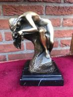 fraai bronzen beeld, SLEEPING BEAUTY, Antiek en Kunst, Kunst | Beelden en Houtsnijwerken, Ophalen of Verzenden