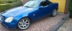 Mercedes-Benz SLK 2.0 Slk200 Roadster 1998 Blauw, Auto's, Mercedes-Benz, 1998 cc, Zwart, 4 cilinders, Cabriolet