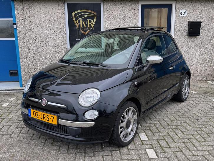 Fiat 500 1.2 Lounge AUT PANO NWE KOPPELING (bj 2009), Auto's, Fiat, Bedrijf, Te koop, ABS, Airbags, Airconditioning, Alarm, Centrale vergrendeling