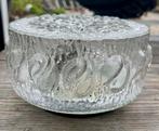 Vintage plafondlamp decoratief glas, jaren ‘60., Ophalen of Verzenden, Gebruikt, Glas, Vintage