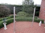 NIEUW windscherm glas uitneembaar, Tuin en Terras, Ophalen, 150 tot 200 cm, Nieuw, Glas