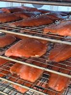 Echte Smaak! Huisgerookte Zalm uit Eigen Rokerij”, Diversen, Levensmiddelen, Ophalen of Verzenden