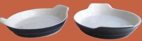 Oven schalen~Eierschaal~Ovenschaal~Schaal 2x~Bord formaat~Ma, Huis en Inrichting, Keuken | Servies, Gebruikt, Schaal of Schalen