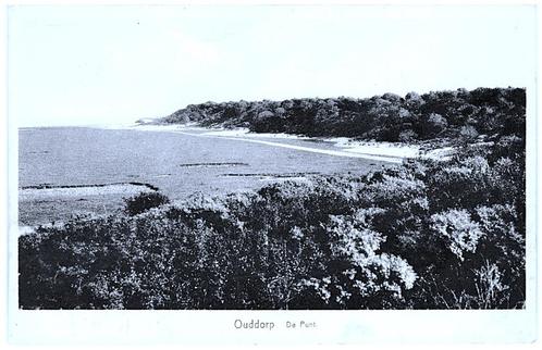 970172 Ouddorp De Punt ZH 1950 Gelopen met postzegel, Verzamelen, Ansichtkaarten | Nederland, Gelopen, Zuid-Holland, 1960 tot 1980
