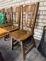 Stoelen, Ophalen, Bruin, Zo goed als nieuw, Vijf, Zes of meer stoelen