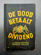"De dood betaalt dividend" van A. Fenner Brockway (1947), Ophalen of Verzenden