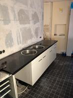 Gratis Natuursteen Aanrechtblad - Amsterdam, Ophalen, Gebruikt, Zwart, Minder dan 100 cm