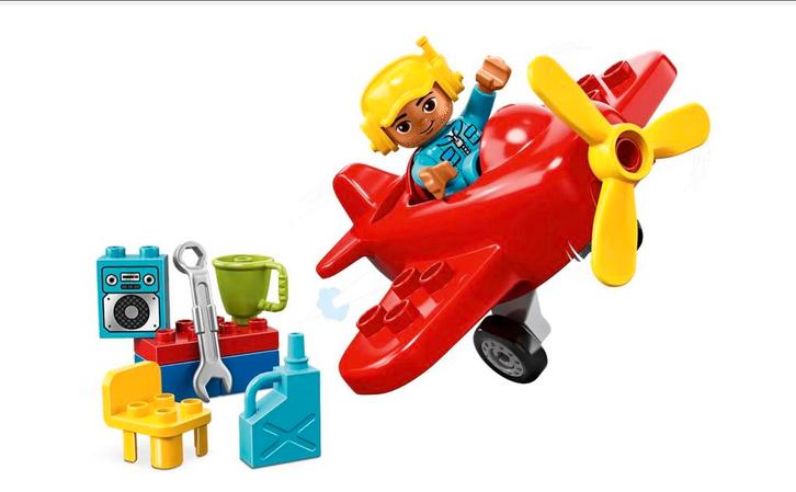 LEGO Duplo mijn eerste vliegtuig, Kinderen en Baby's, Speelgoed | Duplo en Lego, Zo goed als nieuw, Duplo, Ophalen of Verzenden