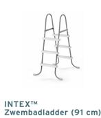Intex zwembadladder, Tuin en Terras, Ophalen of Verzenden, Zo goed als nieuw