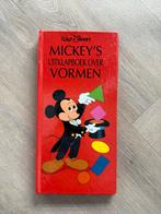 Vintage Disney – Mickey’s uitklapboek over vormen (1985), Ophalen of Verzenden, Gelezen, Sprookjes