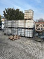 Ibc kratten | regentonnen | vaten | 1000 liter | hout opslag, Tuin en Terras, 150 liter of meer, Ophalen, Gebruikt, Overige materialen