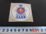 sticker Politie Police Kent police care  PMA589, Ophalen, Zo goed als nieuw, Sticker