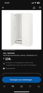 IKEA Pax/Bergsbo kast tweemaal 100x60x201, Huis en Inrichting, Kasten | Kledingkasten, Gebruikt, Ophalen of Verzenden, 50 tot 75 cm