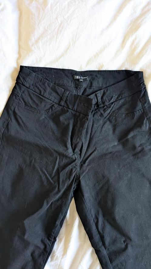 Didi - zwarte broek - maat 44, Kleding | Dames, Broeken en Pantalons, Zo goed als nieuw, Maat 42/44 (L), Zwart, Lang, Verzenden