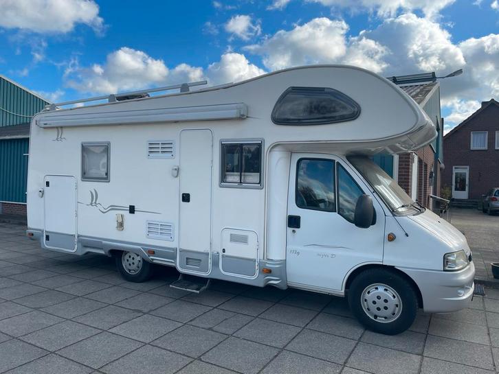 Fiat Ducato 2.8 l  150pK  Camper - in prijs verlaagd ! !, Caravans en Kamperen, Campers, Particulier, tot en met 6, Alkoof, Fiat