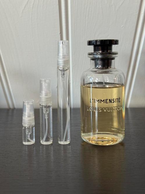 L’Immensité Louis Vuitton, Verzamelen, Parfumverzamelingen, Zo goed als nieuw, Miniatuur, Ophalen of Verzenden