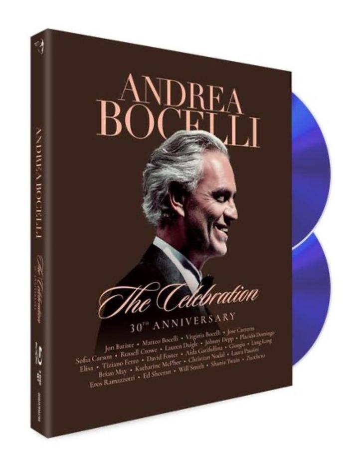 Andrea Bocelli -The Celebration 30th Anniversary - 2 Blu-ray, Cd's en Dvd's, Blu-ray, Nieuw in verpakking, Muziek en Concerten
