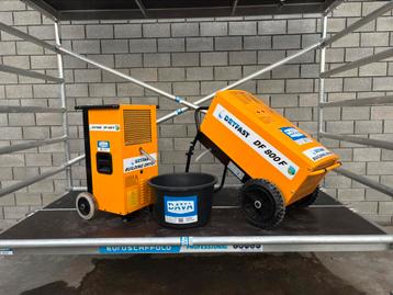 Bouwdrogers te huur (met service) beschikbaar voor biedingen