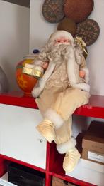 Kerstman zittend ( groot ), Ophalen of Verzenden, Zo goed als nieuw