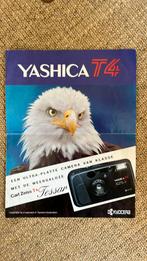 Yashica T4 camera specificatie print, Audio, Tv en Foto, Fotocamera's Analoog, Ophalen of Verzenden, Zo goed als nieuw, Compact