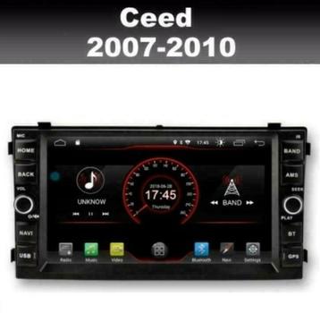Kia Ceed 2007 - 2010 radio navigatie android 10 wifi dab+ beschikbaar voor biedingen