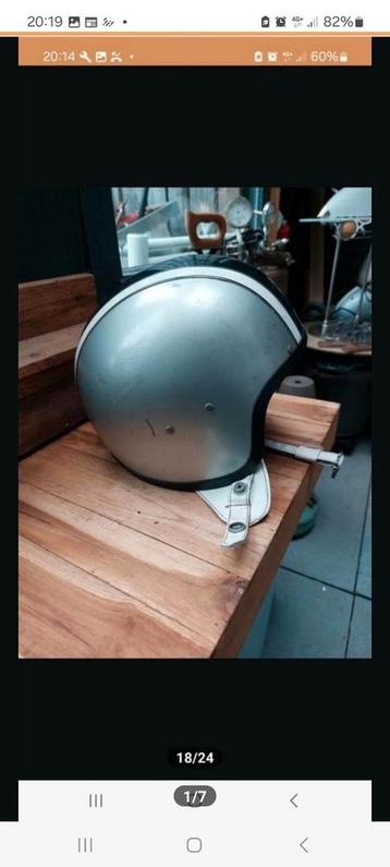 Vintage  50s 60s  3x oldtimer Stadium project1 pothelm helm beschikbaar voor biedingen