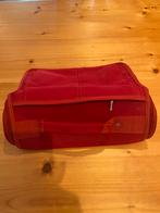 Toilettas rood ophangmodel 30x20x10, Sieraden, Tassen en Uiterlijk, Toilettassen, Ophalen of Verzenden, Zo goed als nieuw, Rood