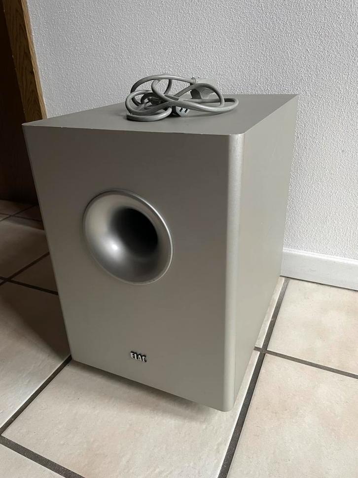 Elac 101 ESP .......Subwoofer, Audio, Tv en Foto, Luidsprekers, Gebruikt, Subwoofer, 120 watt of meer, Overige merken, Ophalen