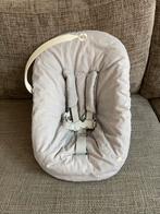 Stokke Tripp Trapp Newborn Seat niew model with toy hanger, Ophalen, Zo goed als nieuw, Meegroeistoel, Gordel(s)