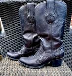 Sendra Boots cowboylaarzen zwart 38 leer, Kleding | Dames, Ophalen of Verzenden, Zo goed als nieuw, Zwart, Hoge laarzen