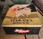 Verkade biscuits blik, Verzamelen, Blikken, Ophalen of Verzenden, Zo goed als nieuw, Koek(jes), Verkade