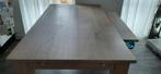 White wash eiken tafel BMK, Huis en Inrichting, 200 cm of meer, Zo goed als nieuw, Rechthoekig, 50 tot 100 cm