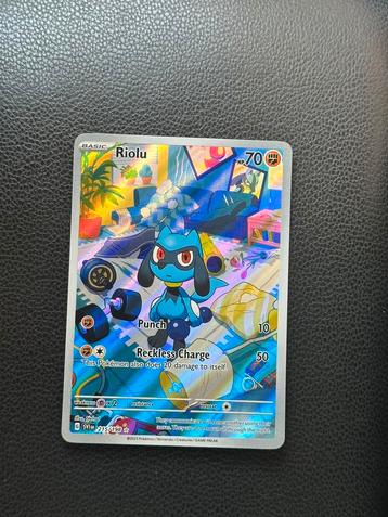 Riolu 215 ruilen mogelijk beschikbaar voor biedingen