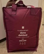 4 seizoenen dekbed - dons - 200x200, Huis en Inrichting, Slaapkamer | Beddengoed, Wit, Ophalen of Verzenden, Deken of Dekbed, Nieuw