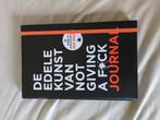 Mark Manson - De edele kunst van not giving a f*ck journal, Ophalen of Verzenden, Nieuw, Mark Manson