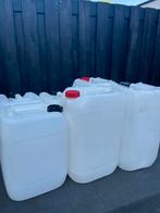 Jerrycans 20 L en 25 L, Tuin en Terras, Regentonnen, Minder dan 75 liter, Ophalen of Verzenden, Zo goed als nieuw
