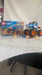 Lego City 60180 Monstertruck compleet met boekje, Ophalen of Verzenden, Zo goed als nieuw