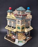 Lemax pool hall kerstdorp biljart. ZIE AL MIJN ADVERTENTIES, Verzenden, Gebruikt